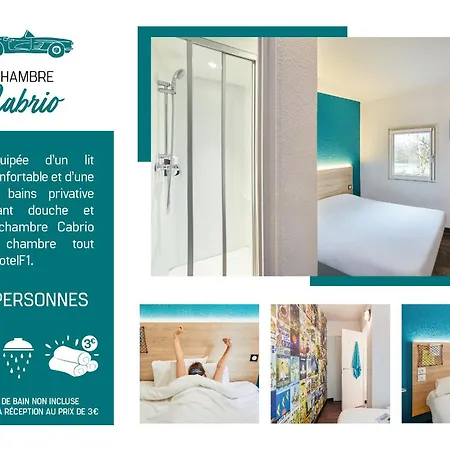 Hôtelf1 Angoulême * Champniers (Charente)