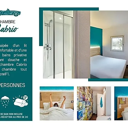 Hotelf1 Angouleme * Champniers (Charente)